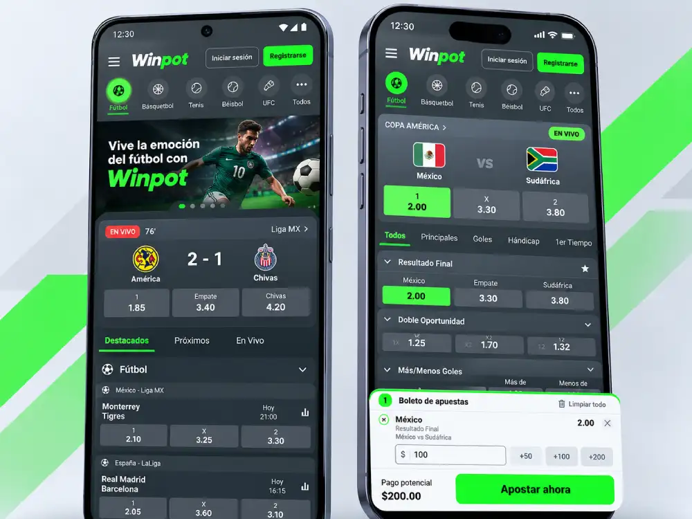 Winpot app para apuestas deportivas